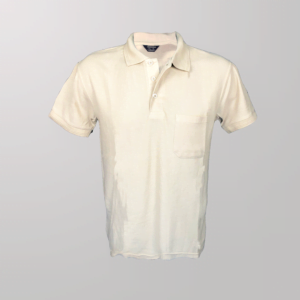 חולצת פולו 100% כותנה כיס ביז'